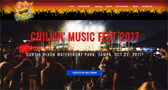 Desktop Screenshot of chillinmusicfest.com